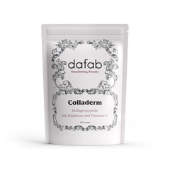 Colladerm Kollagen-Pulver  Premium- Hyaluronsäure & Vitamin C für Haut, Haare & Nägel.“