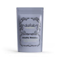 „Vitality Booster – Multivitamin mit Q10 & OPC für Energie, Immunsystem & Zellschutz.“

