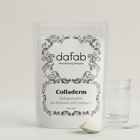 Colladerm Kollagenpeptide mit Hyaluron und Vitamin C von DaFab, Pulver zum Einrühren
