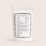 “Back label of DaFab skincare capsules showing vitamins, minerals and botanical ingredients.”