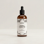 Golden Castor Oil von DaFab für Wimpern, Augenbrauen, Haare und Hautpflege, Leber