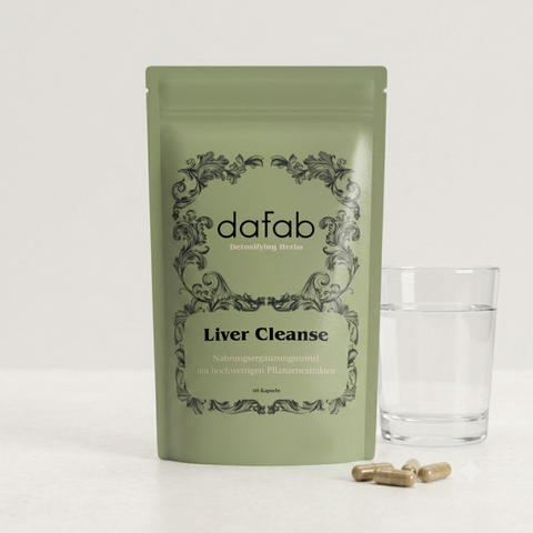 Liver Cleanse mit Mariendistel, Artischocke und Löwenzahn von DaFab